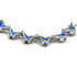Sterling with Opal Star Of David Opening Magnetic Necklace